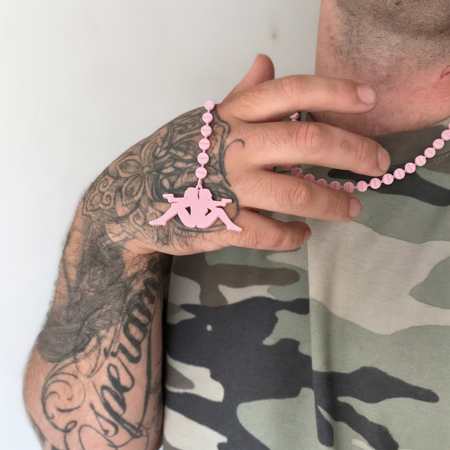 PINK PROTEGEME ROSARY