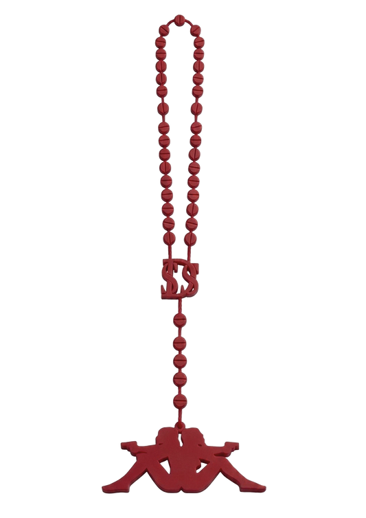 RED PROTEGEME ROSARY